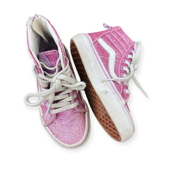 Vans Pink Glitter Hi Tops · 10.5 - Picture 3 of 7